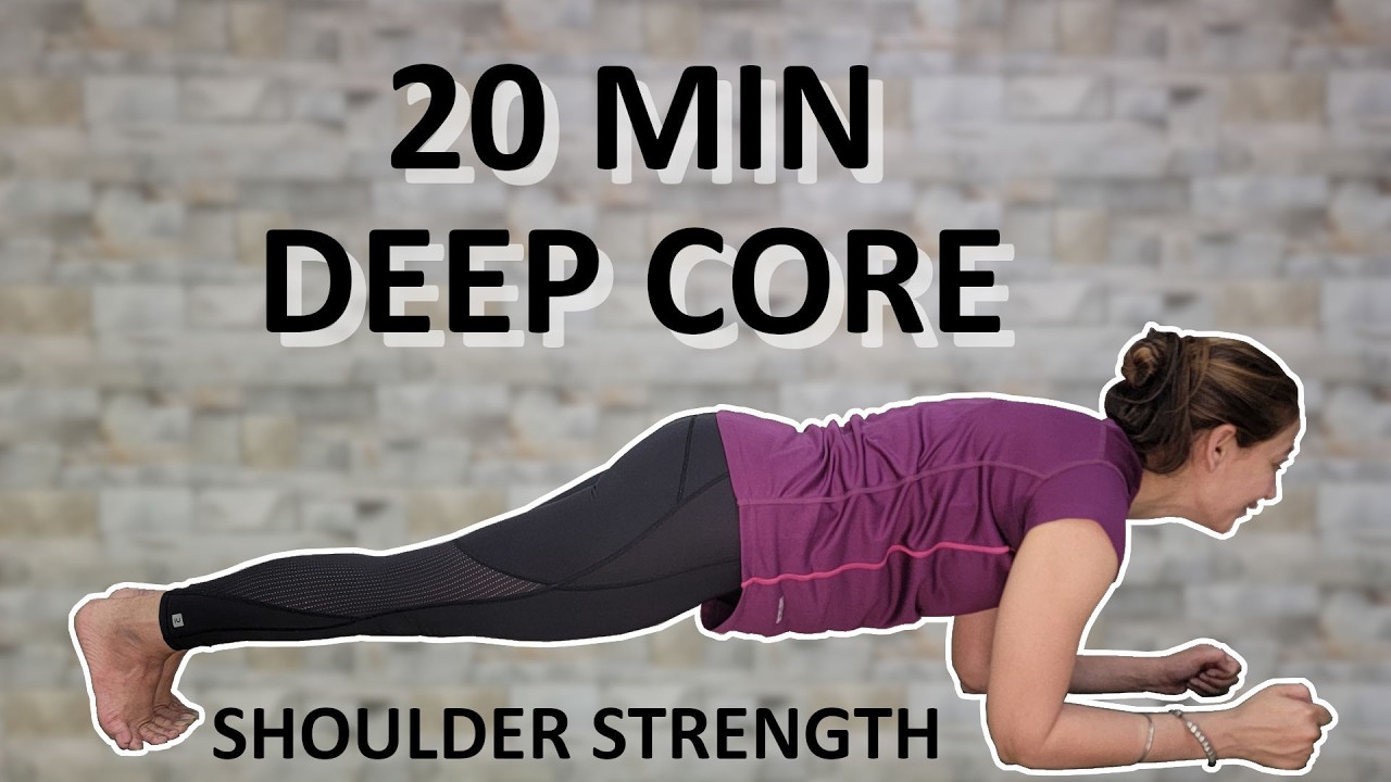 20 Minute Core Strength Workout Routine | Shoulder Strengthen | No Equipment Required | Home Fitness
