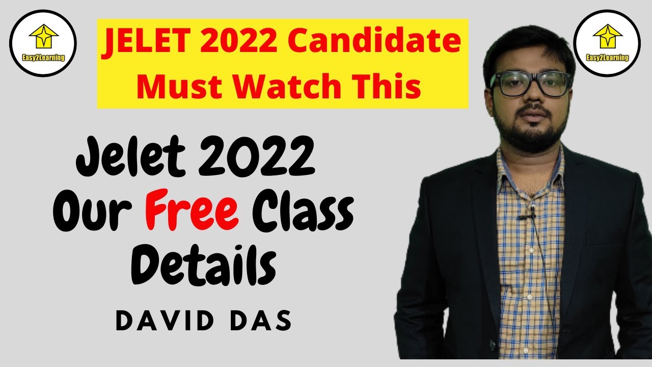 Jelet 2022 Our Free Class Details |