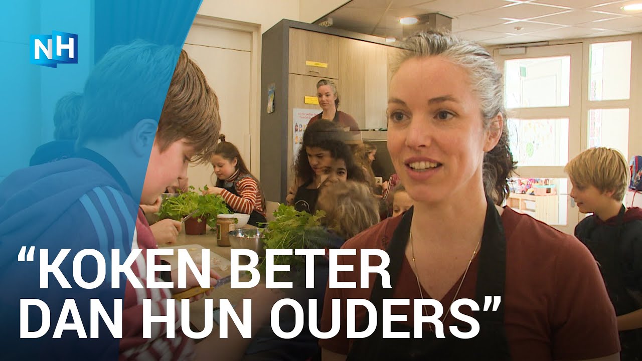 Op deze basisschool leren kinderen koken