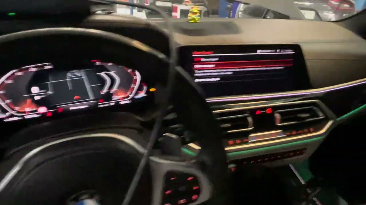 Step by step process of programming the DME( Digital Motor Electronics) of BMW X5 2022 model