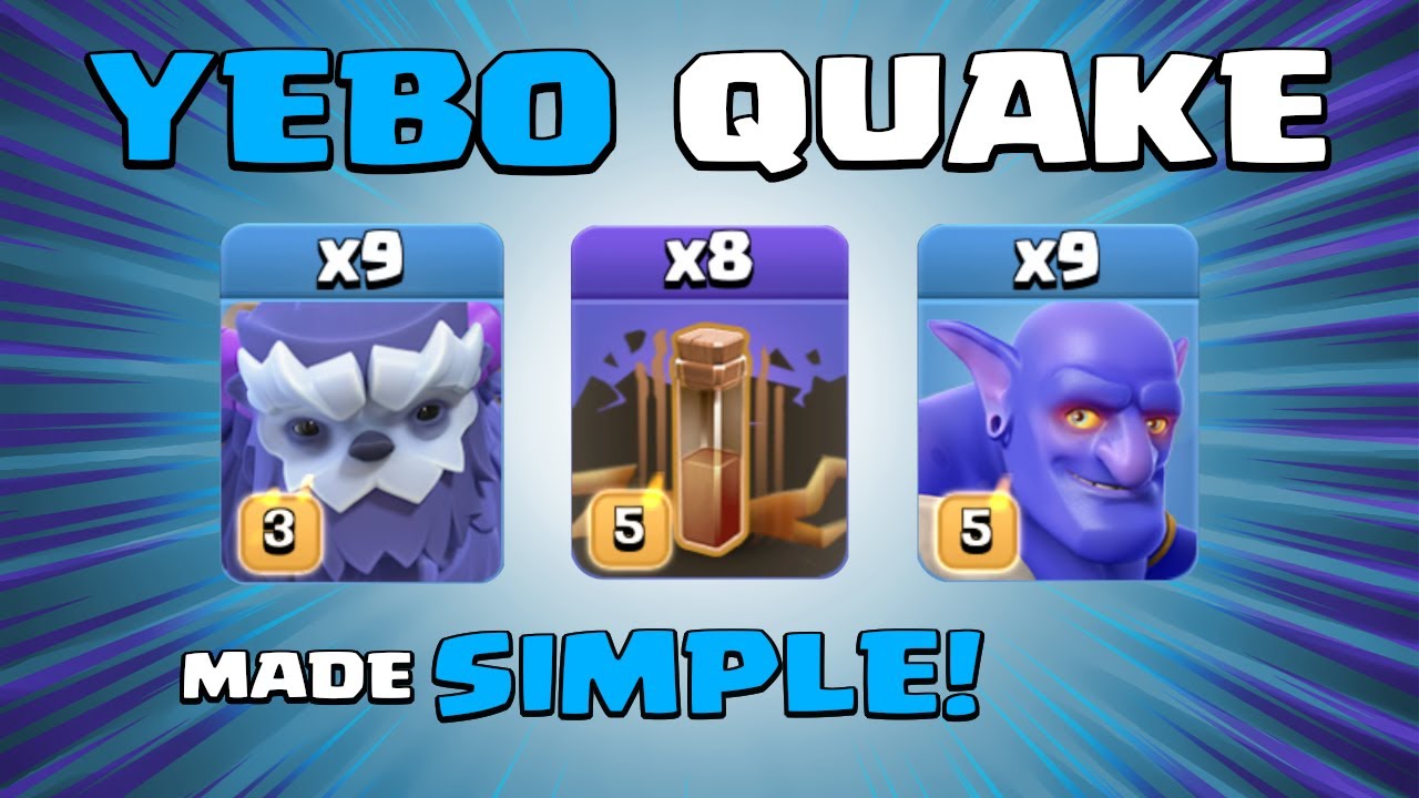 9 x Yetis + 9 x Bowlers + 8 x EQ = UNSTOPPABLE!!! Best TH13 Attack Strategy Guides - Clash of Clans