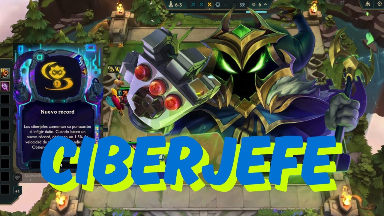 Ciberjefe con Nuevo Récord y Veigar 3 estrellas | TFT SET 14