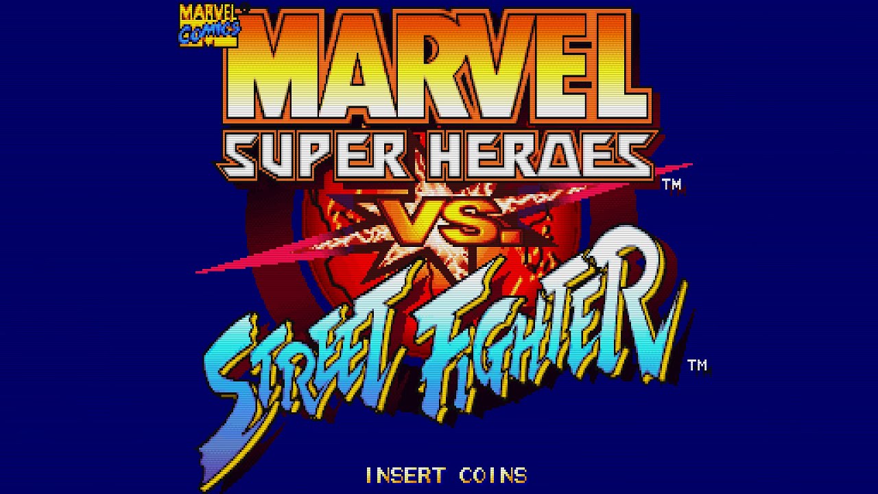 Marvel Super Heroes vs. Street Fighter (Arcade) 【Longplay】