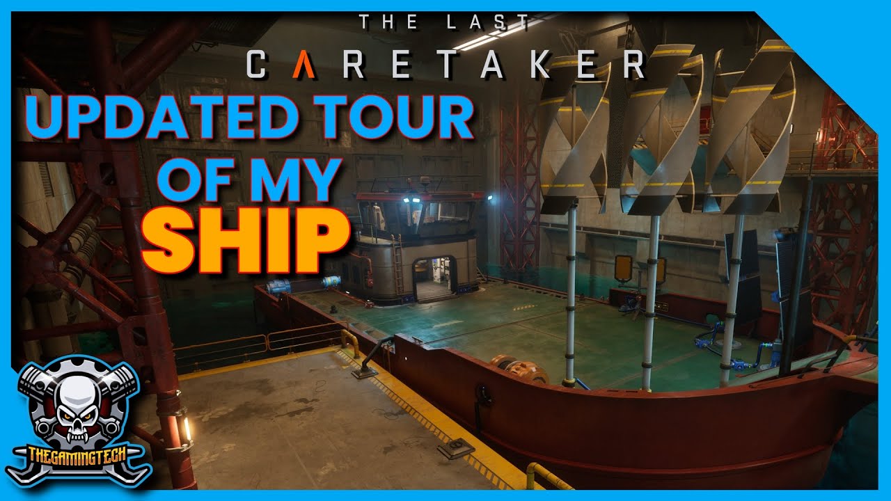 Моя последняя конфигурация корабля в игре The Last Caretaker