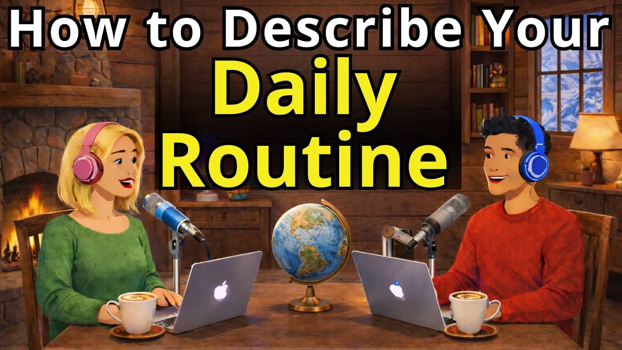 How to Describe Your Daily Routine in English | Easy Conversation Practice 2026