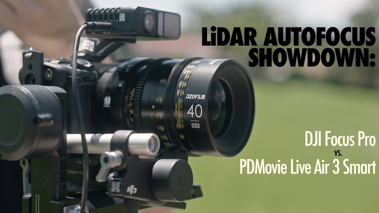 DJI Focus Pro vs PDMovie Live Air 3 Smart: LiDAR Autofocus Showdown!