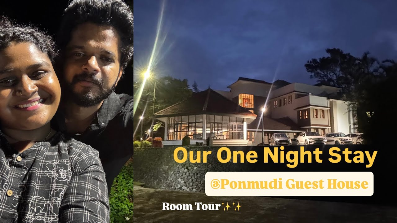 One Night Stay @ Ponmudi Govt Guest House | Room Tour Handcrafty | Staycation