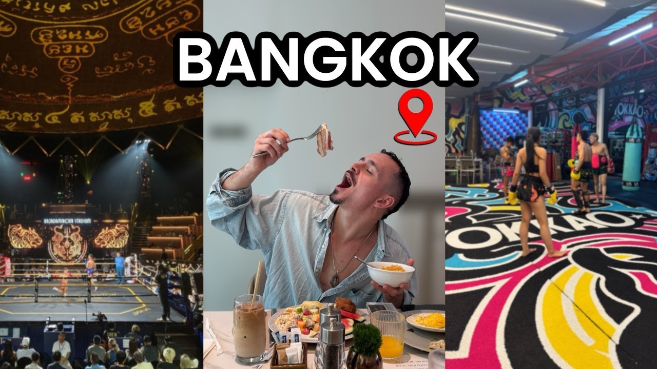 I Trained at the Best Looking Muay Thai Gym in Thailand | 3 Days in Bangkok Vlog