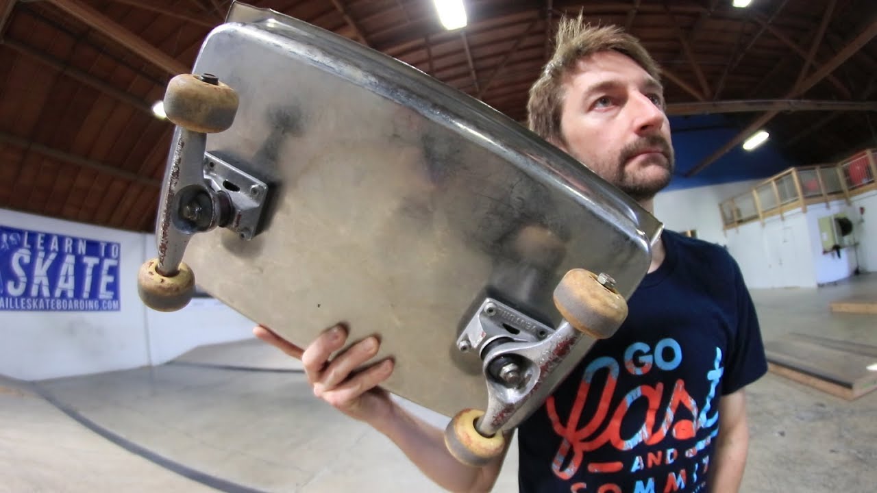 THE HOTEL PAN SKATEBOARD?!?! | YOU MAKE IT WE SKATE IT EP. 202