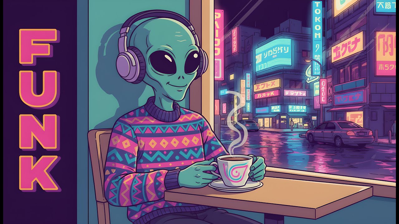 FUNK-CENTRIC CORE | Funkwave Chill Vibes at Night