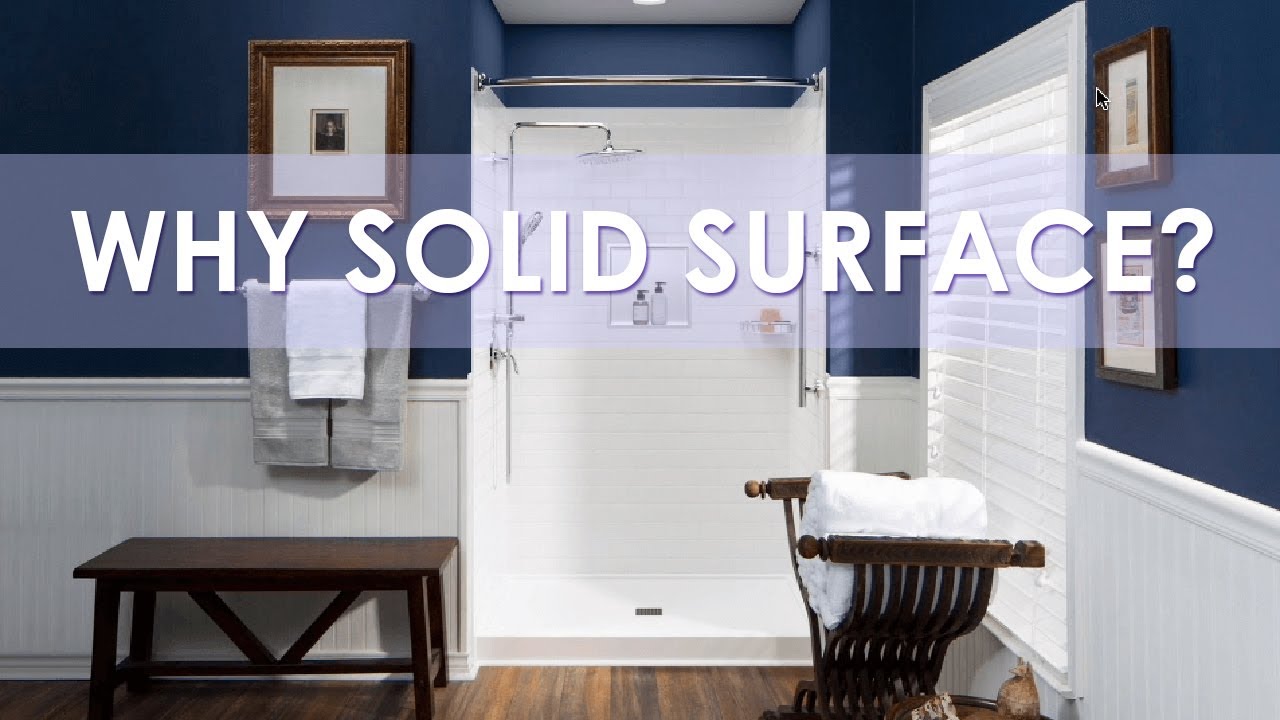 Why Solid Surface? #bathroomremodel #samuelmueller #americanbathandshower