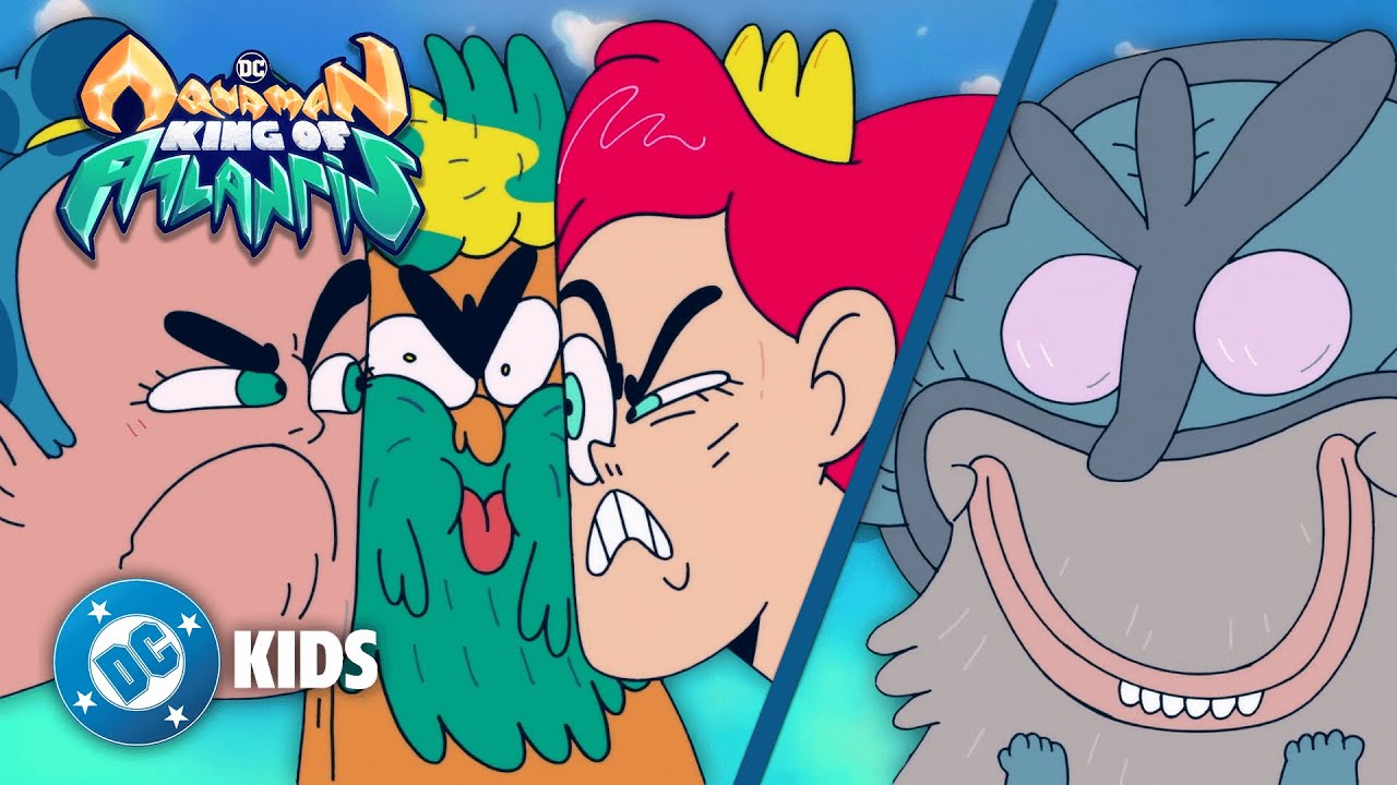 Aquaman's BEST Moments! 🔱 | Aquaman: King of Atlantis | #kidscartoons  @dckids
