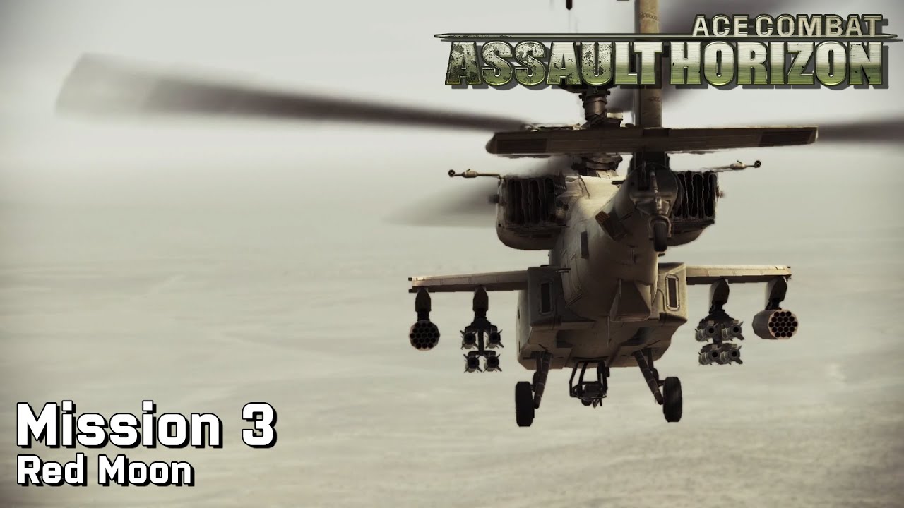 Ace Combat Assault Horizon: Миссия 3 — Красная Луна (сложность Ace)