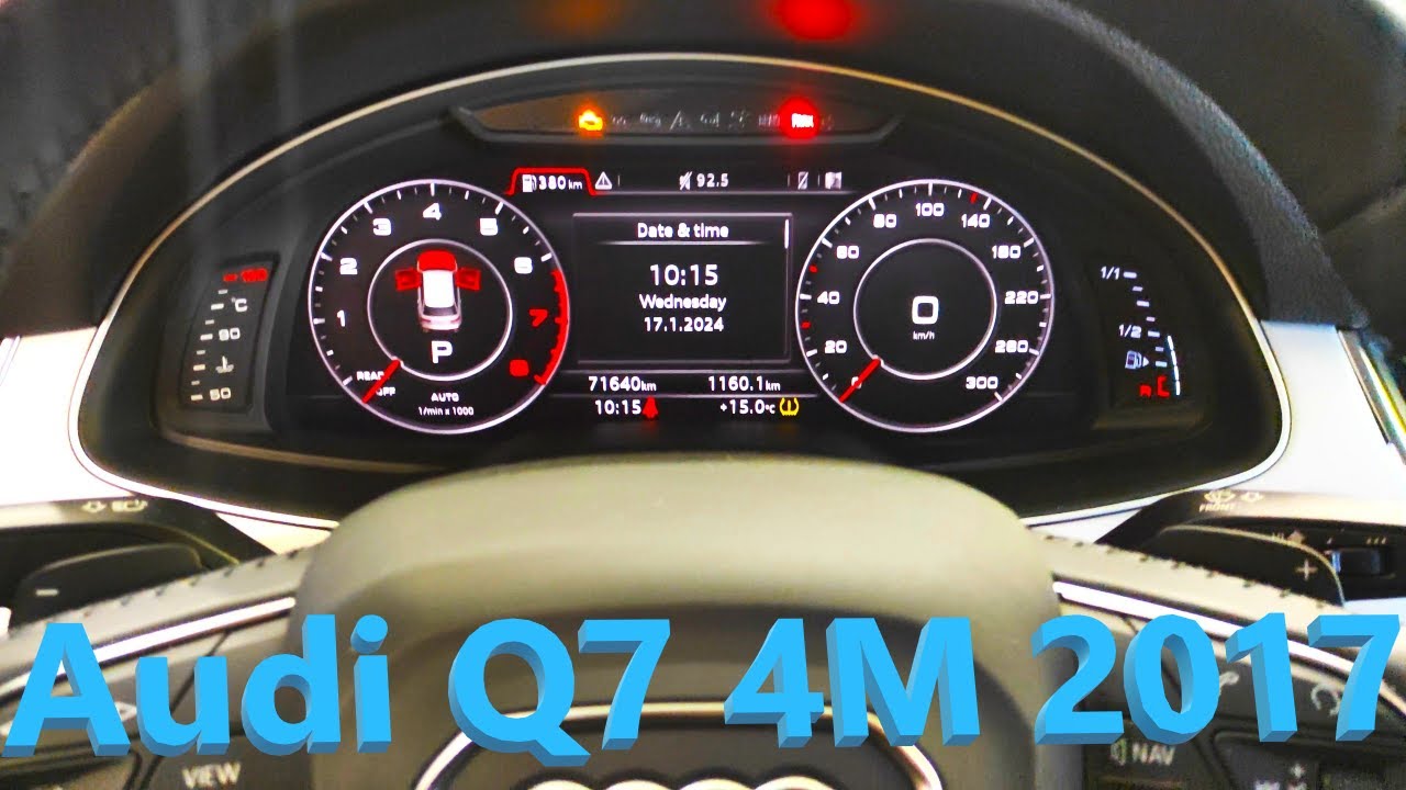 Audi Q7 (4M) 2017 3.0 TFSI - Проблеми по електриці, українізація
