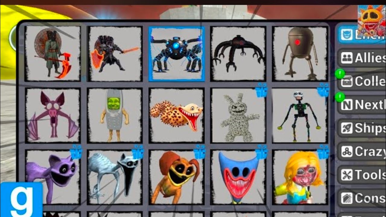 Sandbox in space updated battle pass characters omnidroid titan italian brainrot chasingnextbots