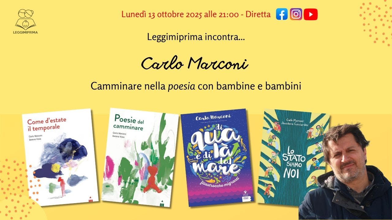 Camminare nella poesia con Carlo Marconi