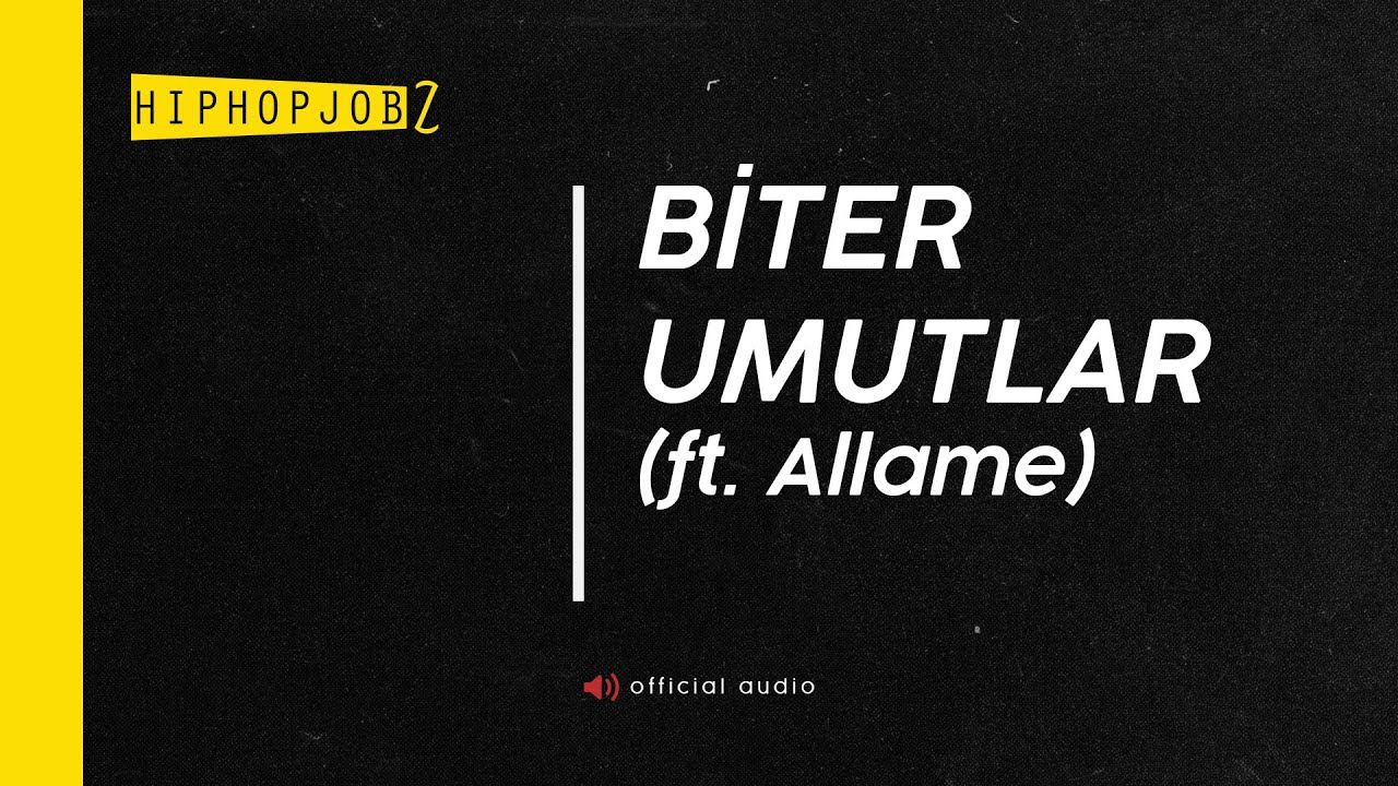 Joker ft. Allame - Biter Umutlar | official audio