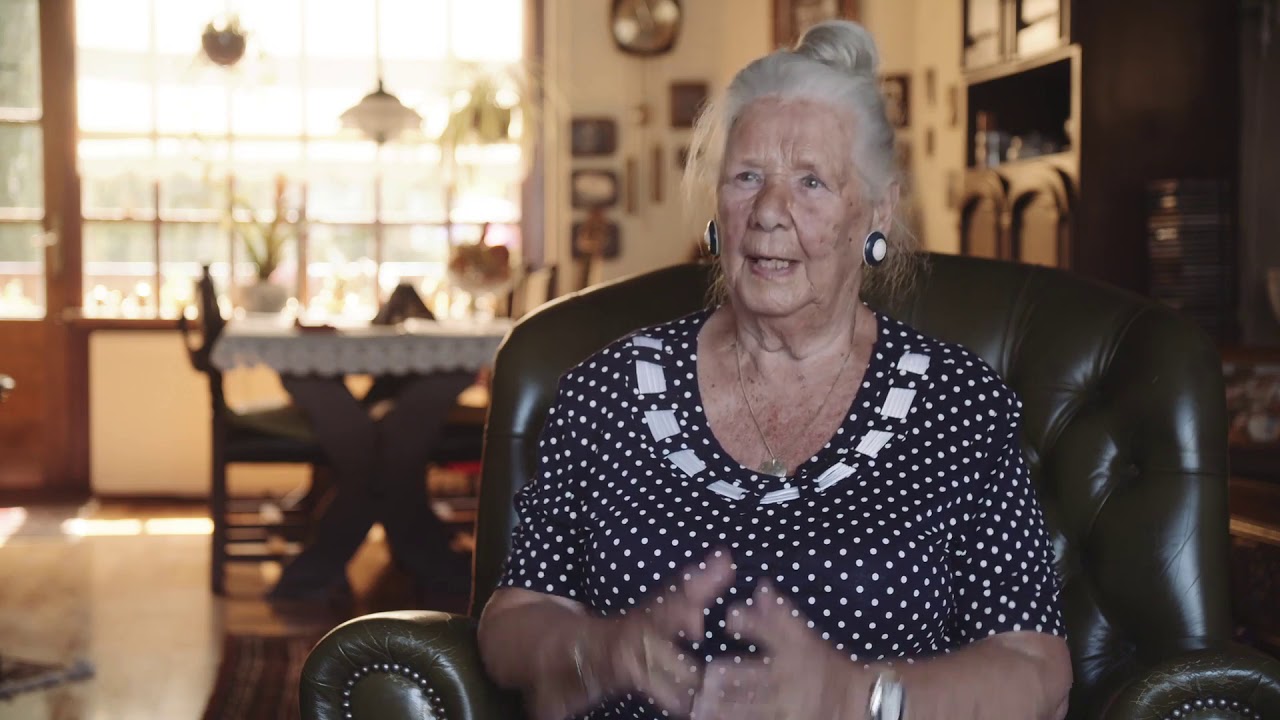 Rijksvoogdijkind Gerda van Hoorn tijdens bezetting ondergebracht in Kasteel Hoensbroek