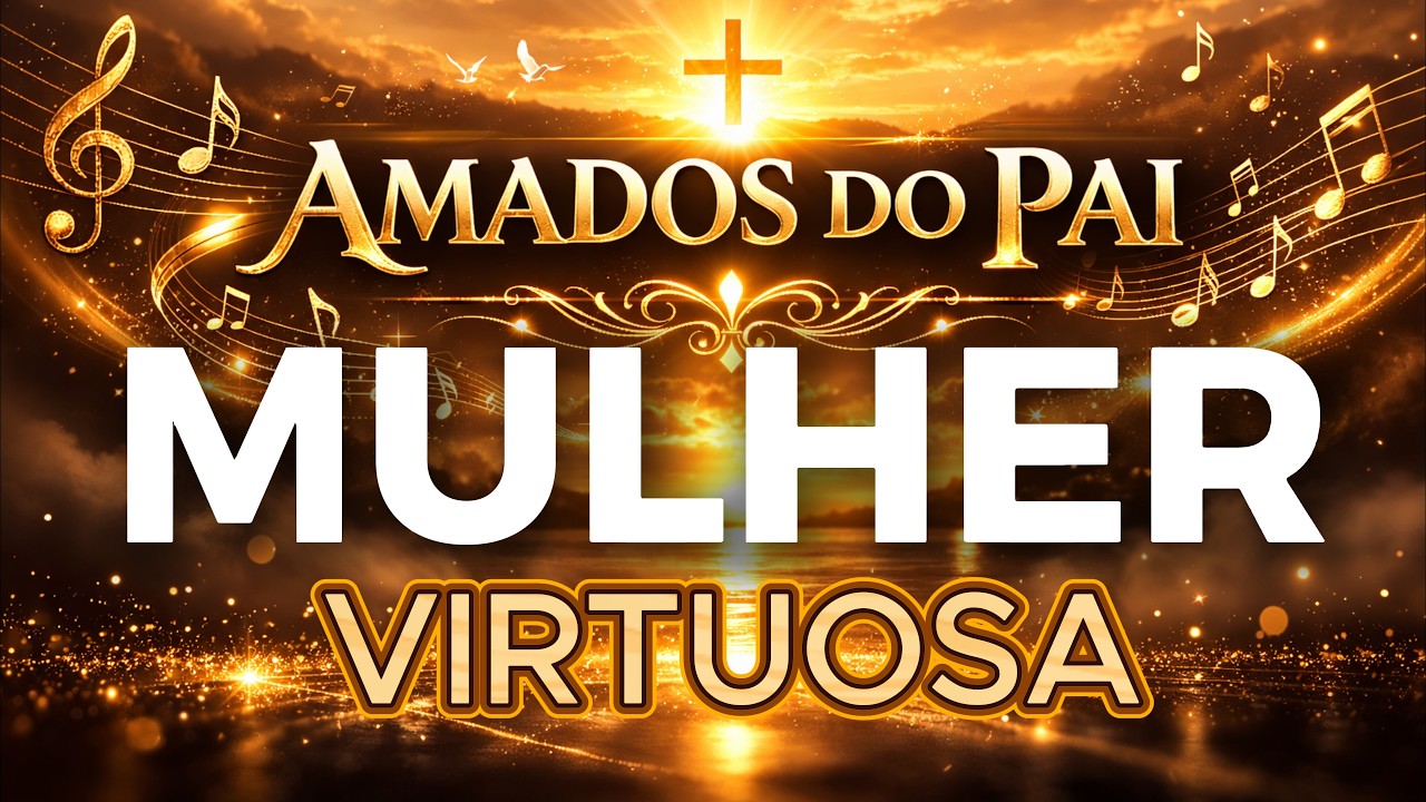 👑 CRIADA, AMADA E COROADA | O Louvor Que Toda Mulher Precisa Ouvir Hoje