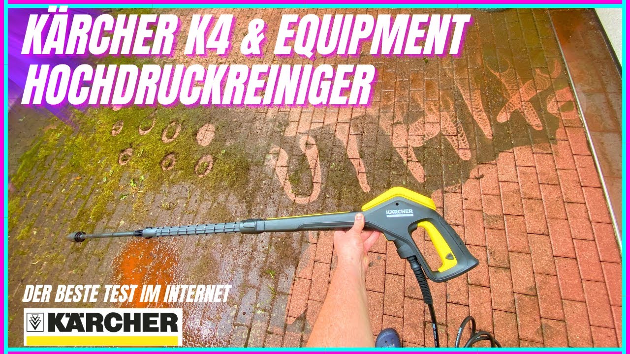 Das mit Abstand beste KÄRCHER HOCHDRUCKREINIGER Video im Internet! Härtetest mit Moos & Schlamm!
