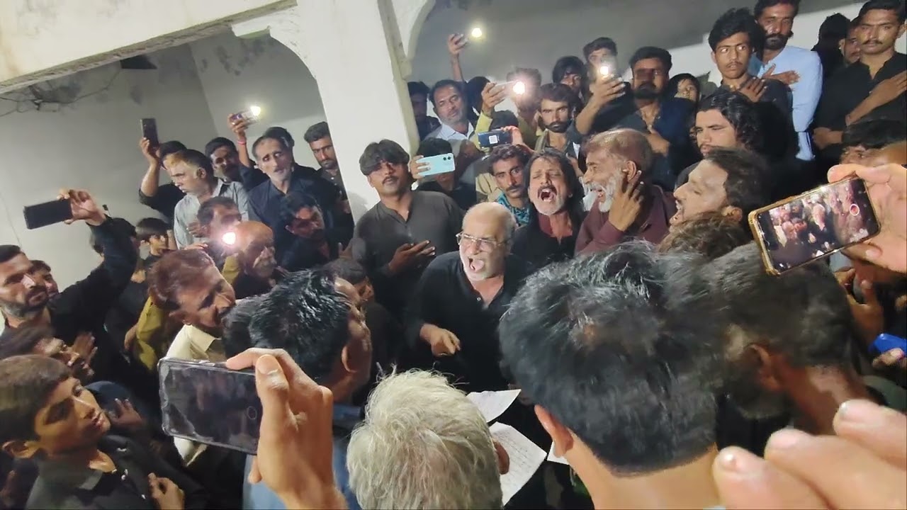 Bus Wohi Aankh Mohtaram Hogi Noha Mir Faiz 