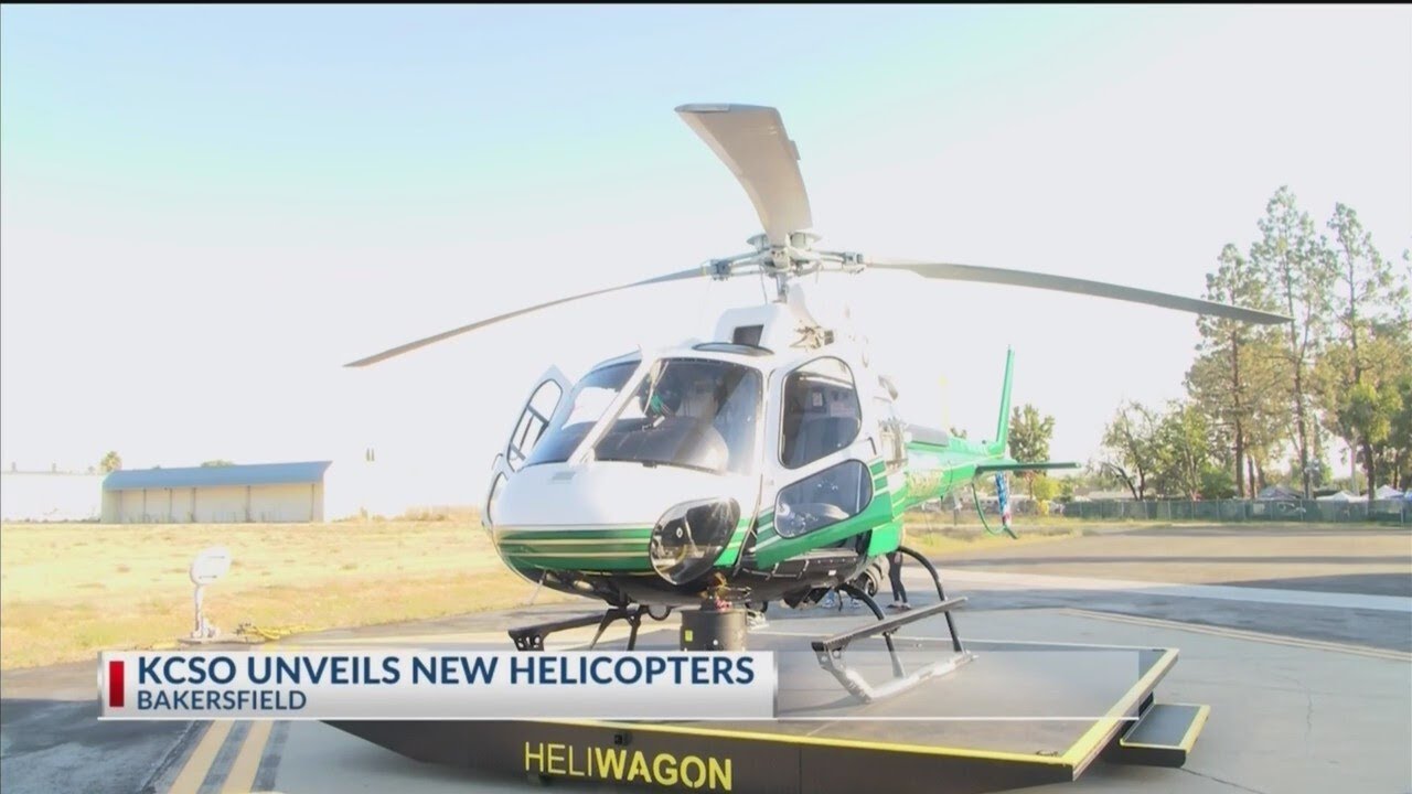 Kern County Sheriff's Office unveils new helicopters