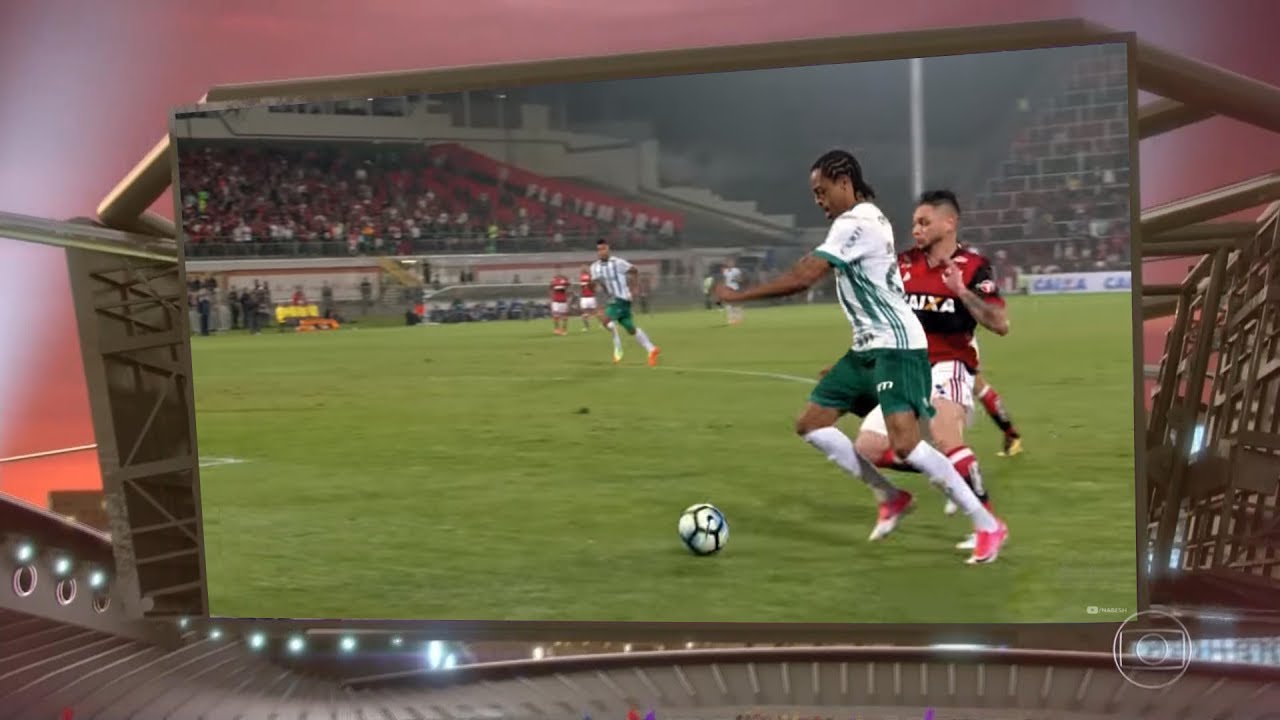 Encerramento do jogo entre Flamengo x Palmeiras pela Globo SP (19/07/2017)