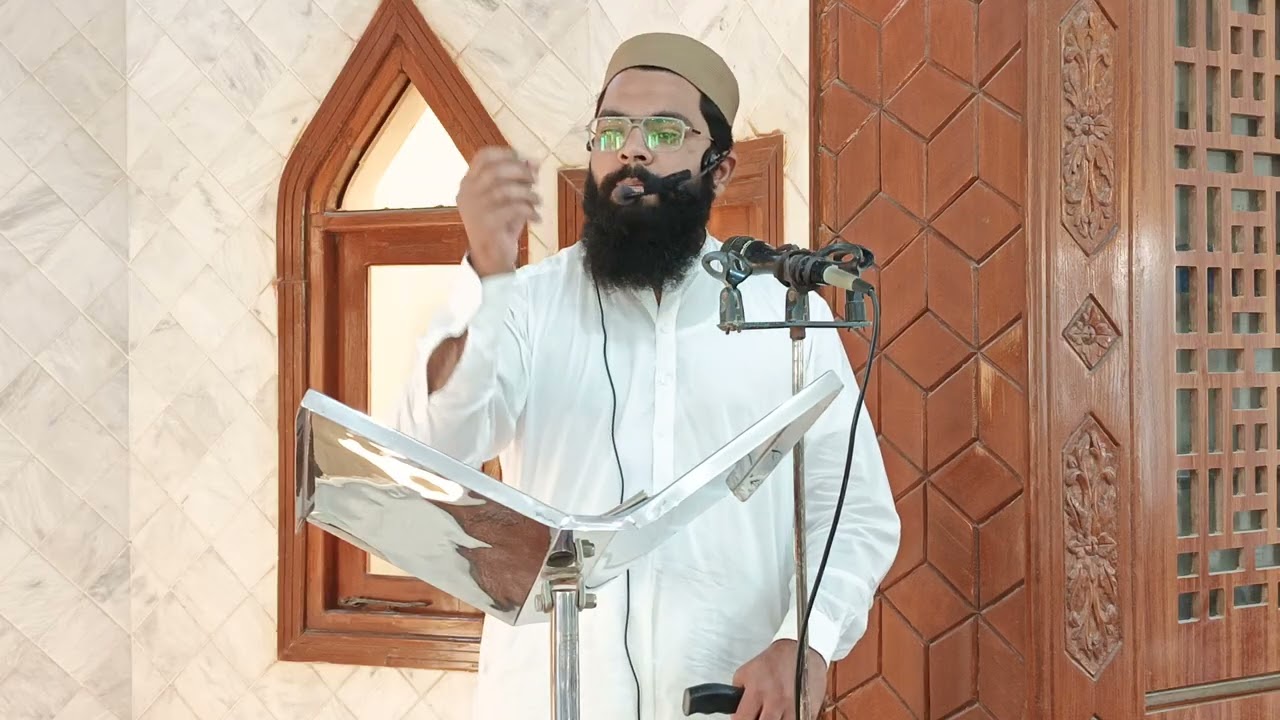 🎙️خطبہ جمعتہ المبارک🌸      🌹scholar🌹 🌷فاضل نوجوان  حافظ اویس مشتاق صاحب حفظہ اللہ  🕋