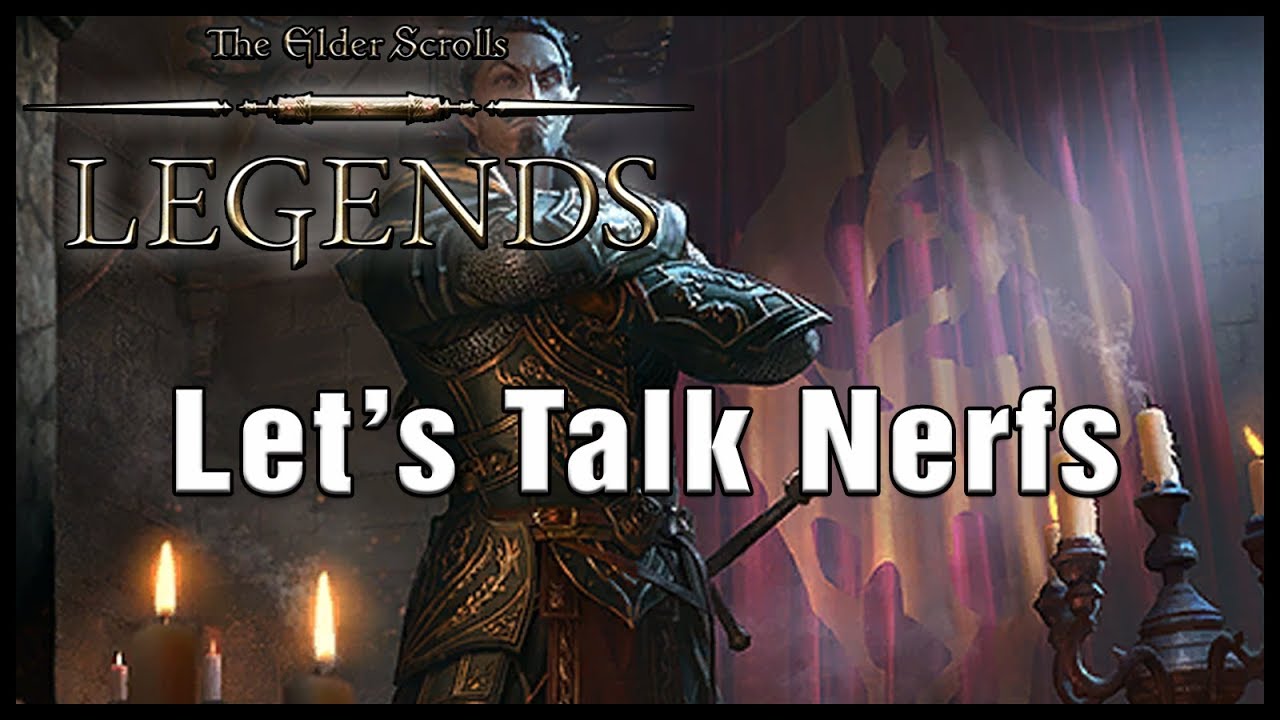 Let's Talk Nerfs and the Buff!- Houses of Morrowind - The Elder Scrolls Legends