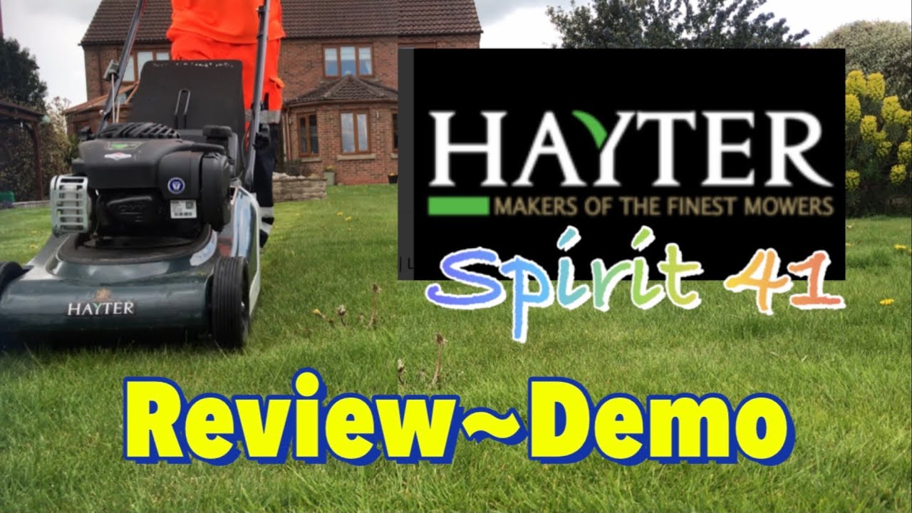 Hayter Spirit 41 demo,review