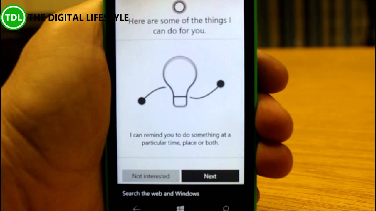 Hands on with Windows 10 Mobile 10549