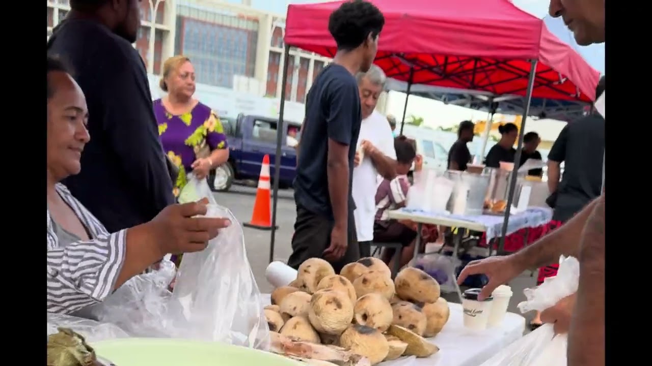Samoa Vlog-Trip To Upolu-Fish Market-Aele Family -Vavau Beach 🇼🇸