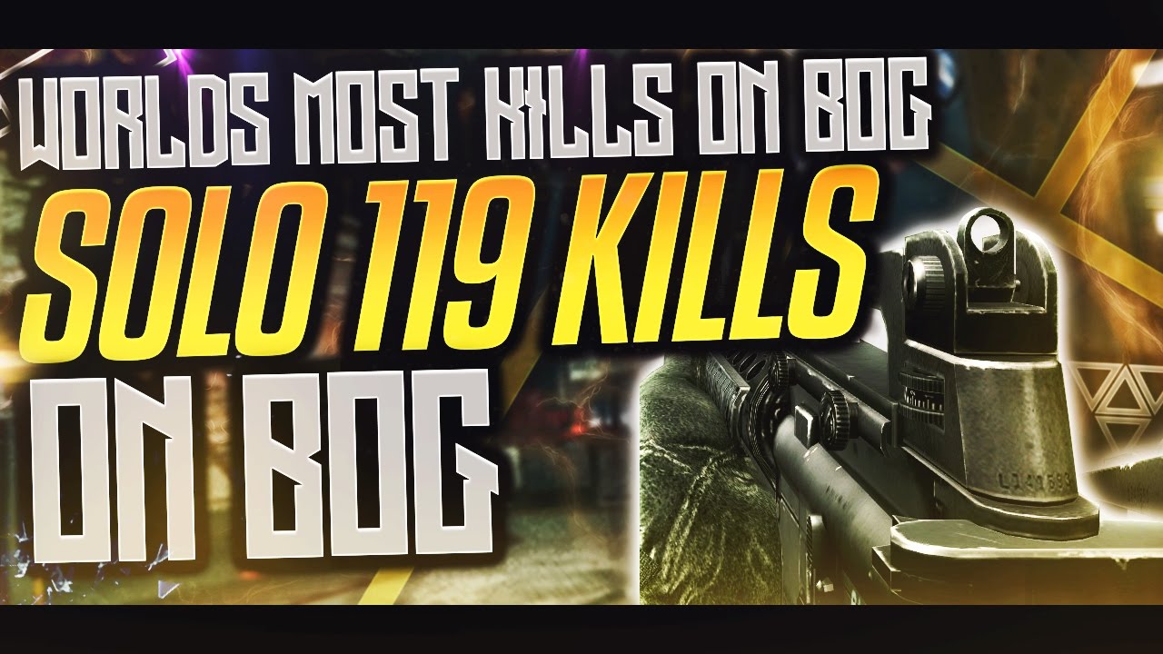 MWR: *SOLO* (100+) 119 KILLS ON BOG ! + DOUBLE NUCLEAR FAIL !!! w/M16A4 [WORLD'S MOST KILLS ON BOG]