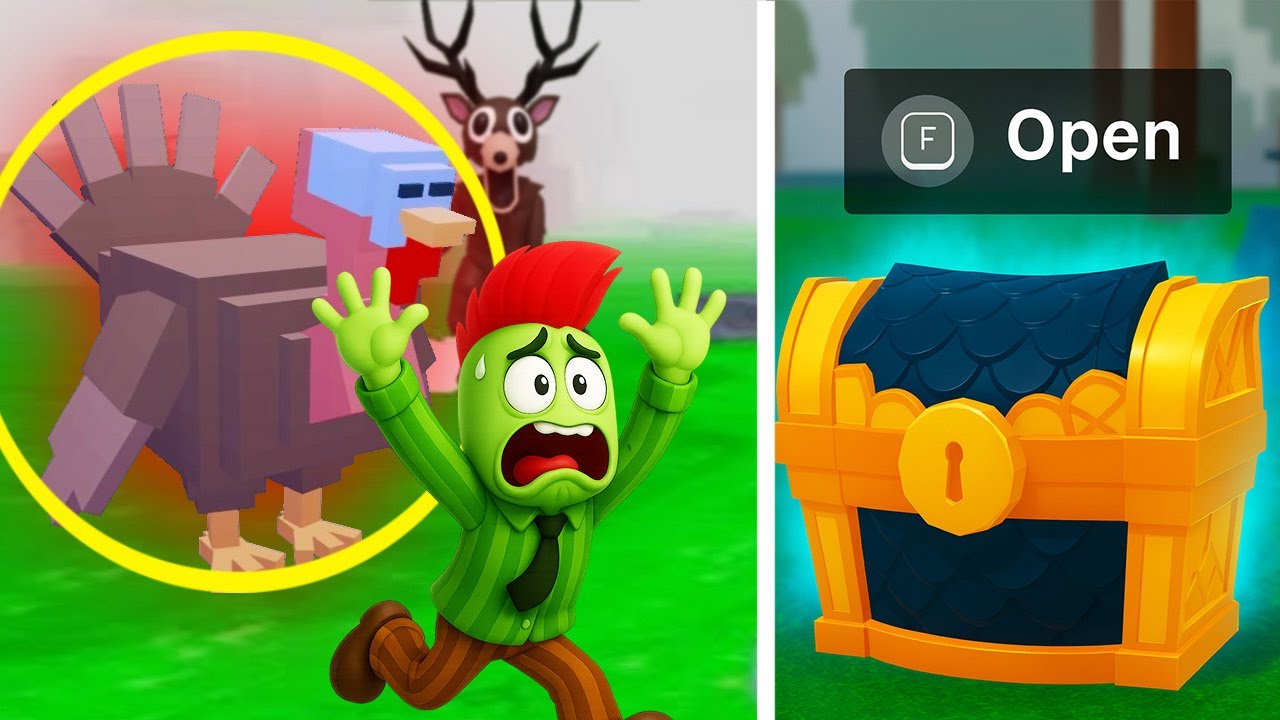 Job Speelt Kalkoen Update In 99 Nachten In Het Bos... In Roblox!