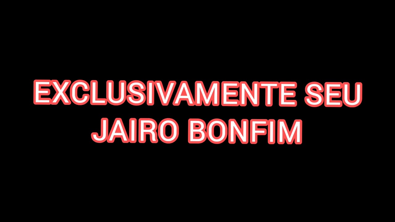 Exclusivamente Seu - PLAYBACK COM LETRA - Jairo Bonfim