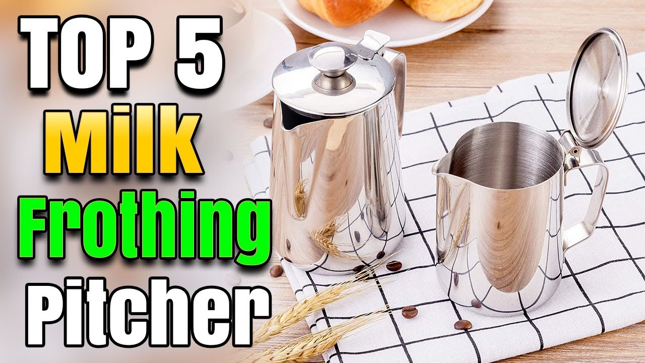 Best Milk Frothing Pitcher With Lid, Best Espresso Steaming Pitchers, Frothing Pitcher