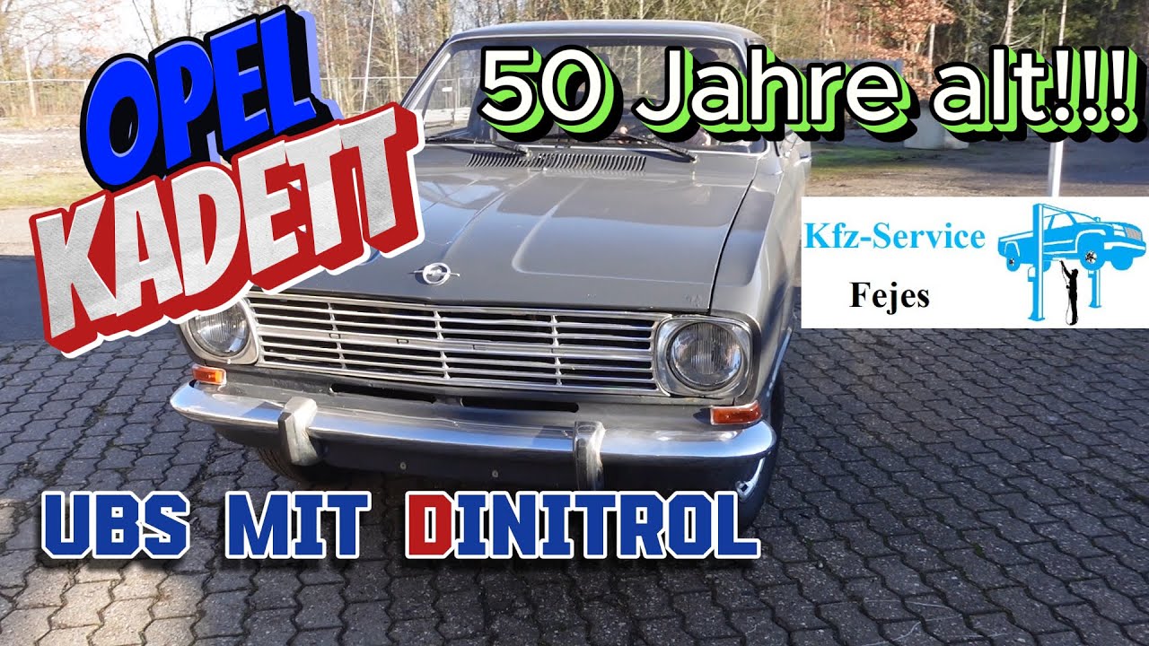 Opel Kadett Oldtimer bekommt unsere Behandlung