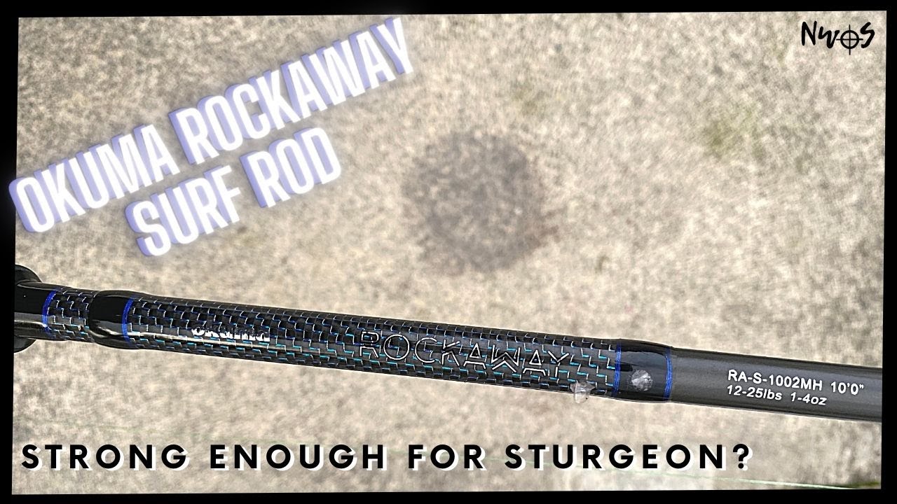 Удилище для серфинга Okuma Rockaway RA-S-1002MH | Подходит ли оно для ловли осетровых?