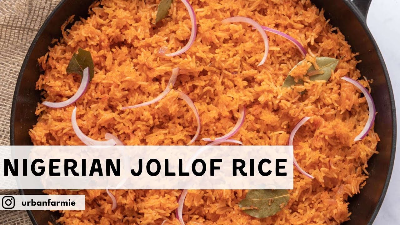 Nigerian Jollof - Vegan (What?!) One Pot Recipe from my Yoruba Sister-In-Law!