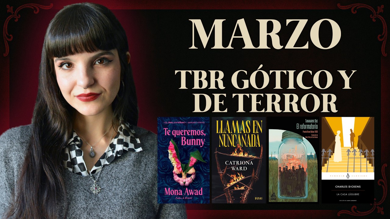 ¡MIS LECTURAS PARA MARZO! 🔥 TBR de clásicos góticos y libros de terror | moonlight books