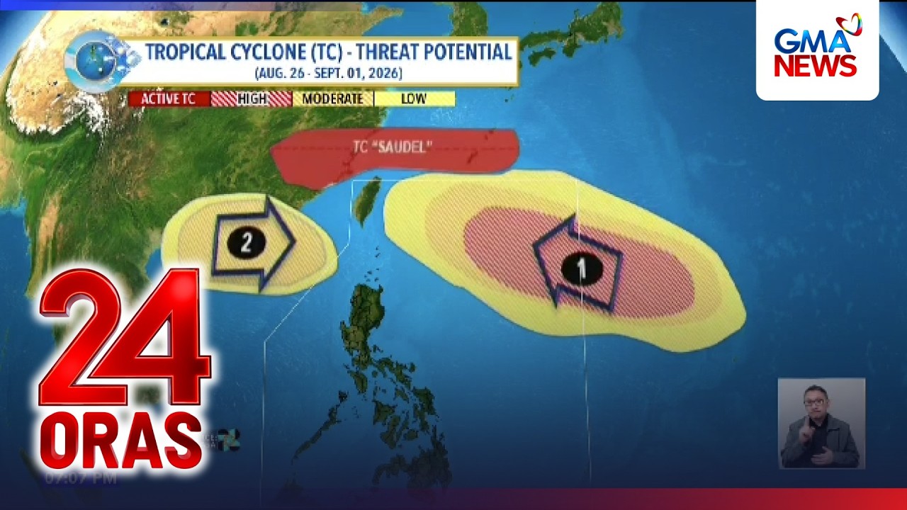 Bagong bagyo, posibleng pumasok sa PAR sa Biyernes o Sabado | 24 Oras
