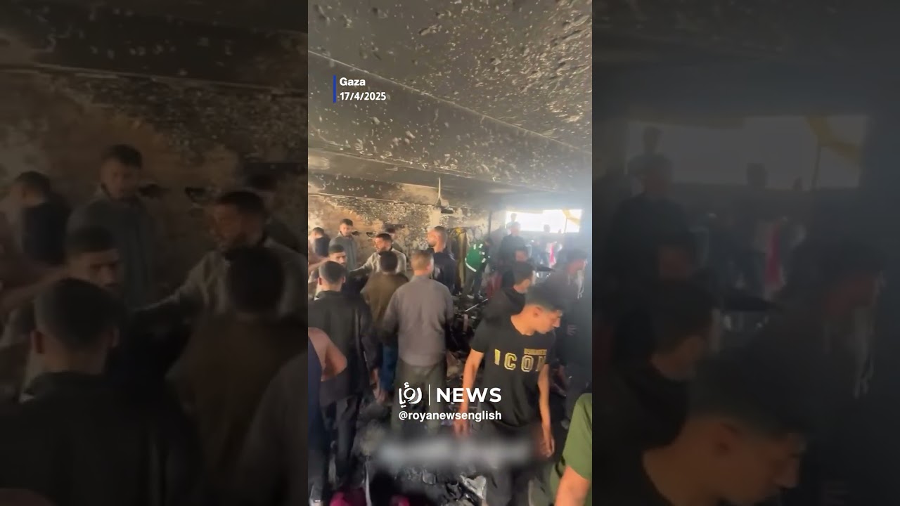 Many killed in &ldquo;Israeli&rdquo; strike on UNRWA school in Jabalia