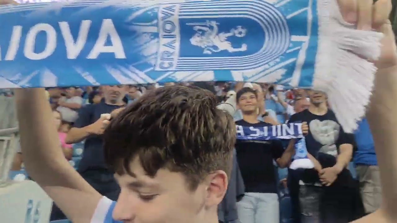 Imnul Universității Craiova - Stadion Ion Oblemenco din Craiova 