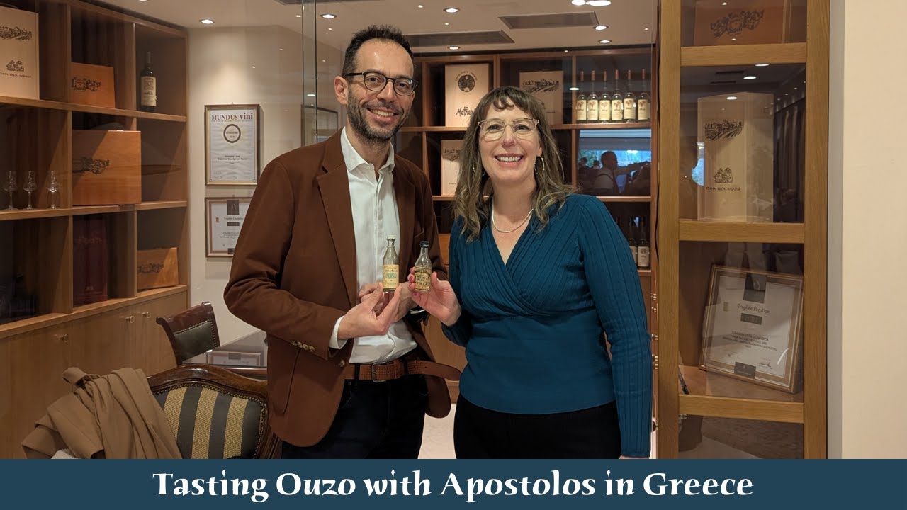 My Tiny Bottles: Tasting Ouzo in Greece - History in Grandma's Dusty Bottles