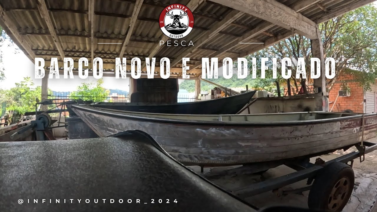 BARCO NOVO? Transformei Meu Barco de 4 Metros! PINTURA + MODIFICAÇÃO COMPLETA!