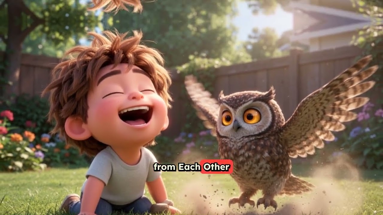 Noah and Luna's Forest Friendship