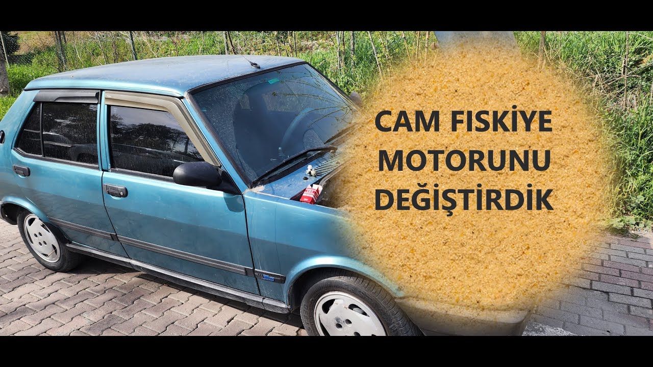 Tofaş cam fıskiye motorunu değiştirdik