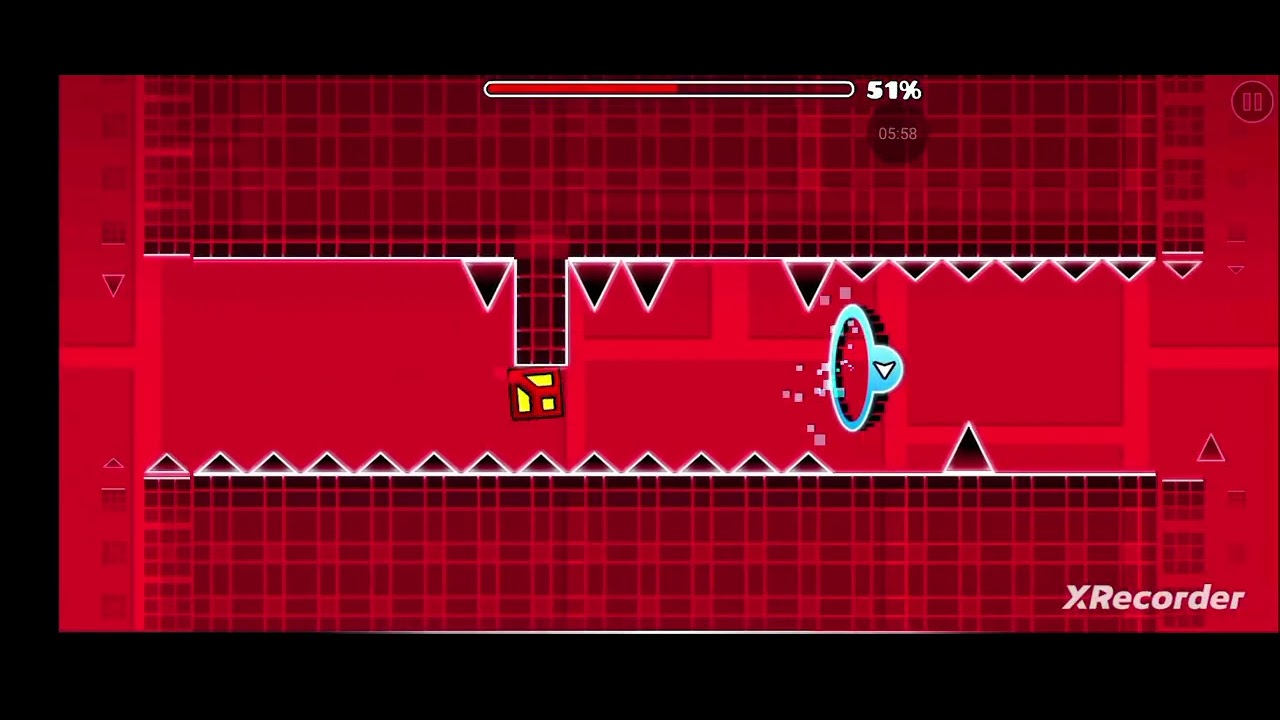 Jugando geometry dash y les enseño a conseguir mis iconos 