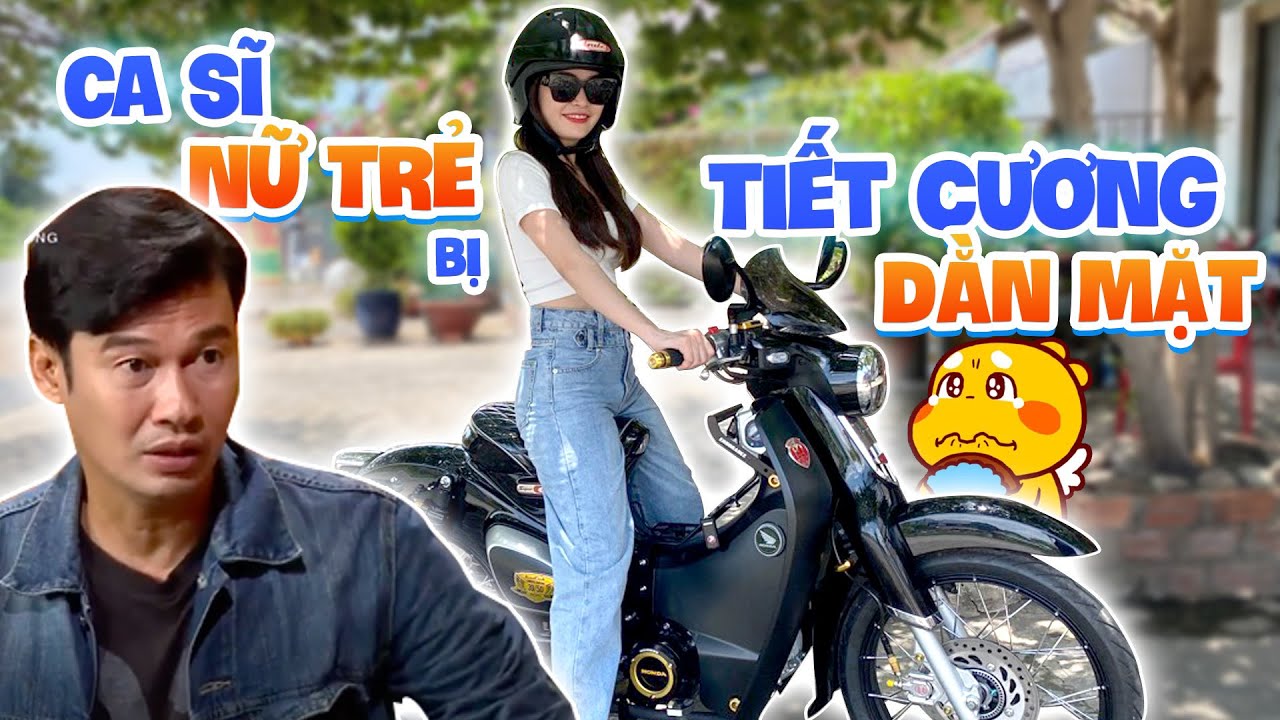 Nghệ Sĩ Tiết Cương dằn mặt ca sĩ Viễn Trinh bằng super cub 125 độ khủng