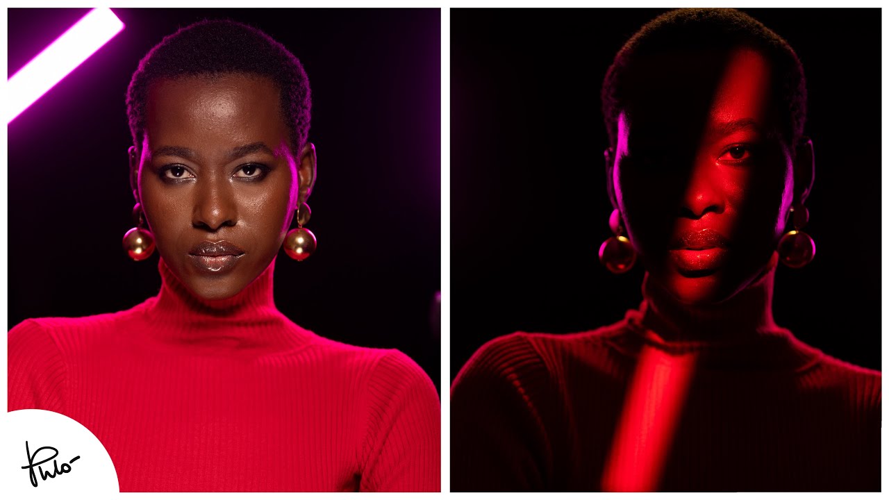 SHOOTING STUDIO PORTRAITS WITH AMBITFUL LED LIGHTS